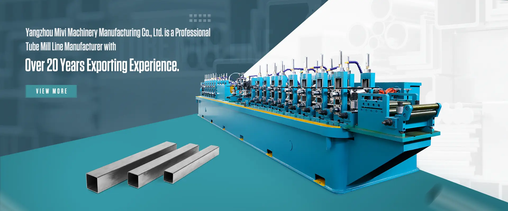 Square Pipe Roll Forming Machine