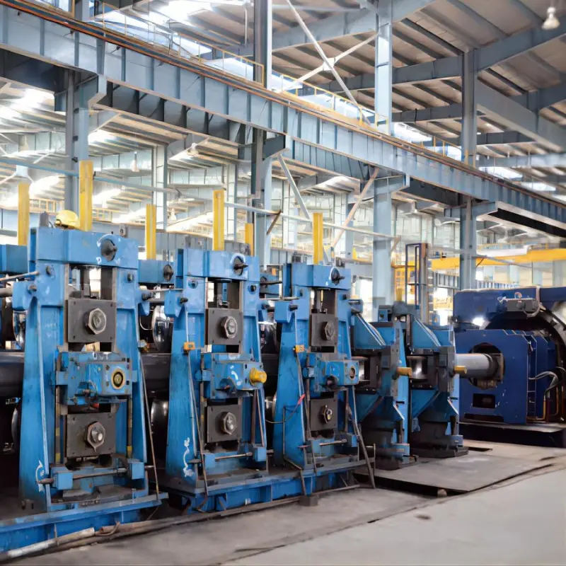 Manufacturing technology of straight seam welded pipe machine