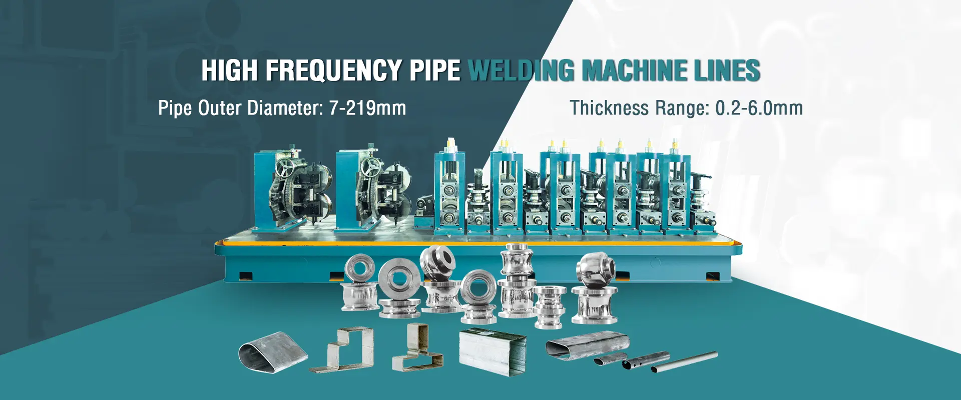 High Frequeency pipe welding machine lines