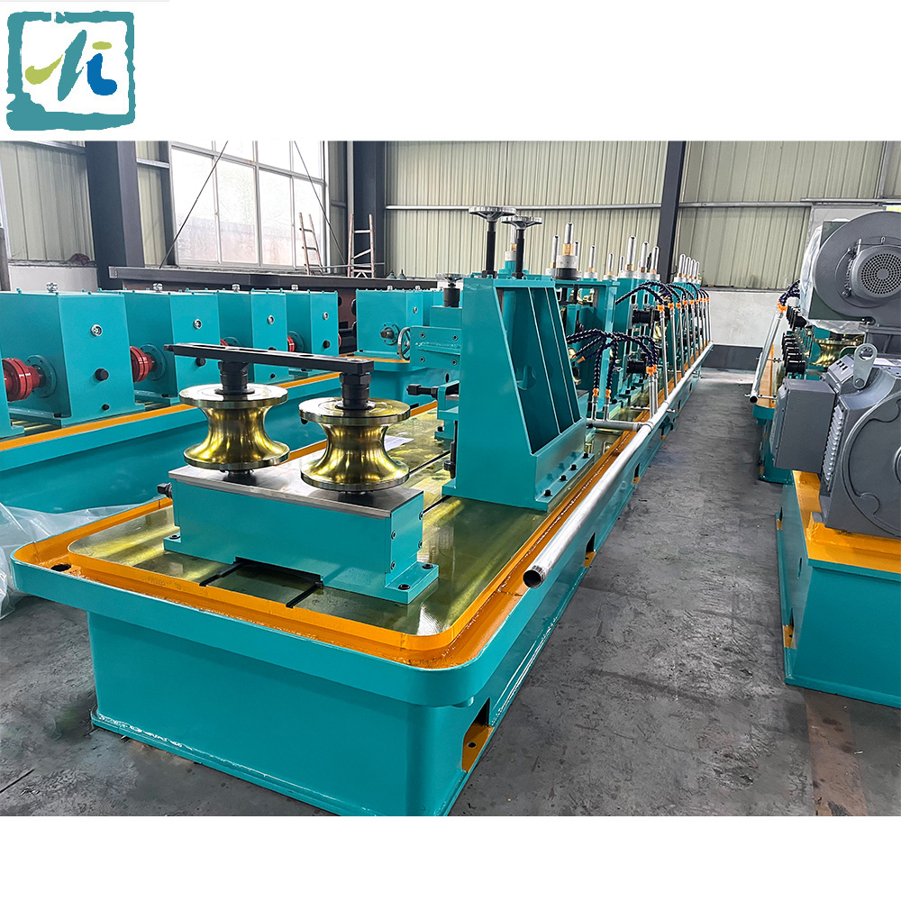 Automatic pipe making machine in Russia